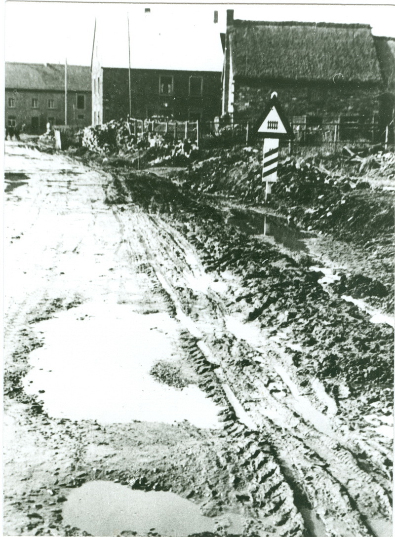 Ausbau Hauptstraße Pronsfeld nach dem 2. Weltkrieg 